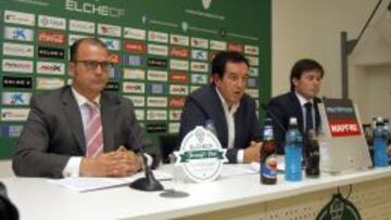 El presidente Juan Anguix, en rueda de prensa