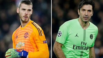 El PSG abre la puerta a De Gea: no renovará a Buffon