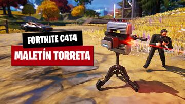 fortnite maletin torreta donde encontrarlo como se usa