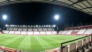 El estadio Carlos Belmonte.