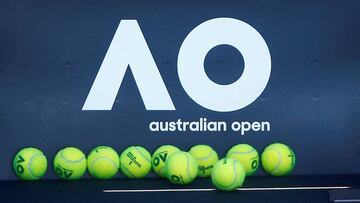 Cartel del Open de Australia.