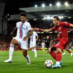 Chris Richards debuta con Crystal Palace en Premier League en empate ante Liverpool