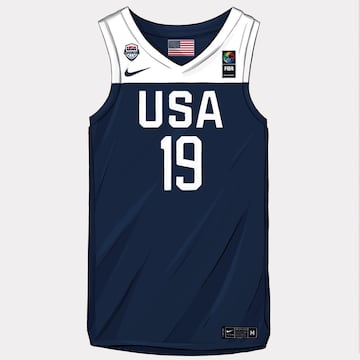 Así son las camisetas que se usarán durante el Mundial de Baloncesto