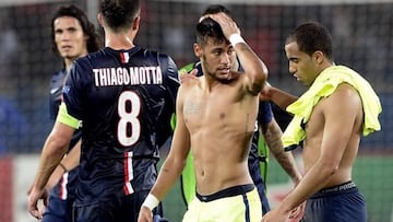 Neymar critica al PSG por el trato a Lucas Moura