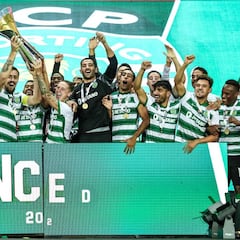 El Sporting de Adán gana su novena Supercopa ante el Braga