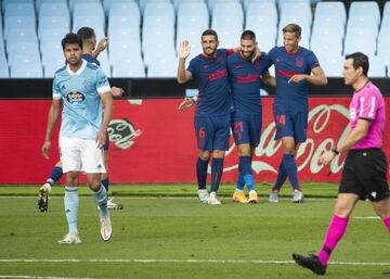 Celta de Vigo 0-2 Atlético de Madrid | Carrasco cerró el encuentro en el tiempo extra tras recoger un rechace de un disparo de Joao Félix que se topó con el larguero.
