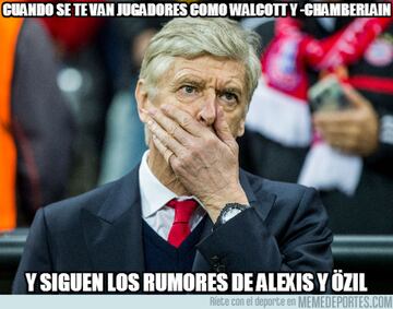 Los memes más divertidos de la carrera de Wenger