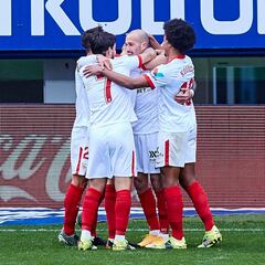 El Sevilla vuelve a confirmarse como un visitante arrollador