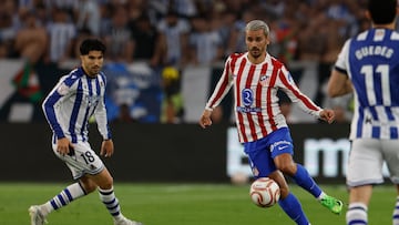 El delantero francés del Atlético de Madrid, Antoine Griezmann.