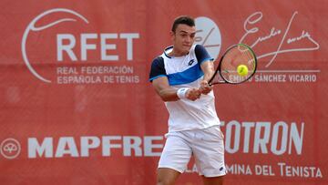 Imagen de un torneo ATP Challenger en España.
