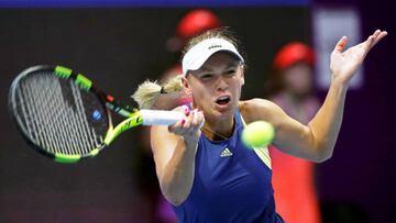 Wozniacki arrasa en su debut en San Petersburgo