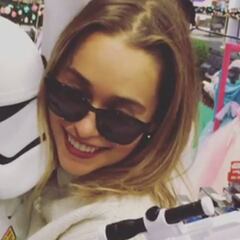 Emilia Clarke celebra en Instagram su fichaje por Star Wars