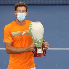 Carreño conquista el dobles de Cincinnati junto a De Miñaur