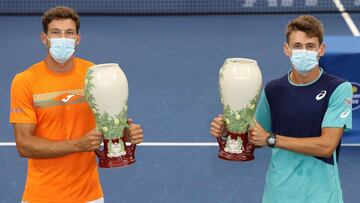 Carre&ntilde;o y De Mi&ntilde;aur, campeones en Cincinnati.