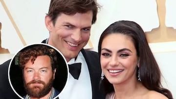 Ashton Kutcher and Mila Kunis have released a video statement explaining their decision to write character letters for Masterson before he was sentenced for rape.