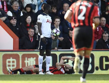 Spurs’ Sissoko charged with violent conduct by the FA