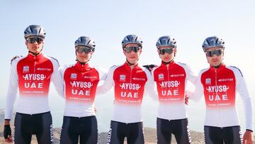 Corredores del nuevo Ayuso Team UAE.