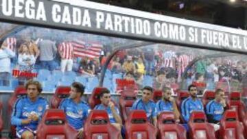 Cerci ha sido un habitual del banquillo del Atlético en lo que llevamos de temporada. Otros nuevos, como Saúl y Oblak, tampoco han jugado mucho.