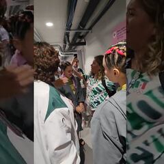 María José Alcalá y el gran momento junto al equipo de natación artística