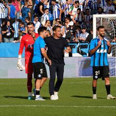 Luis García Plaza: “Los chavales corren como caballos”