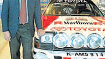 <b>MITO. </b>Carlos Sainz conducirá el Toyota Corolla.
