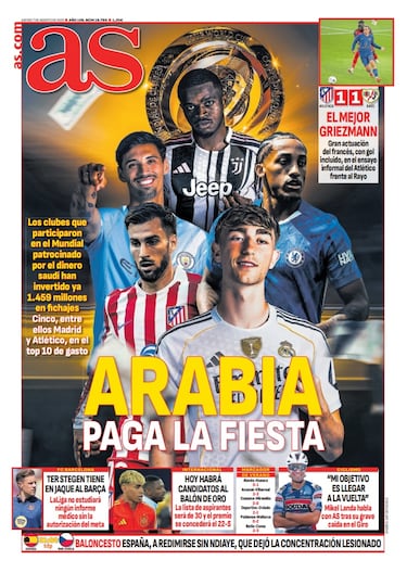 Las portadas de AS de agosto