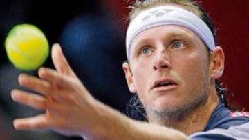 <b>PREPARADO. </b>David Nalbandián está listo para superar en la final al infalible Roger Federer.