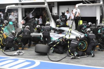 Las mejores imágenes del Gran Premio de Alemania