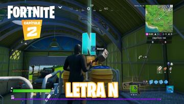 Fortnite Cap&iacute;tulo 2 - Temporada 1 | Desaf&iacute;o de Toda la Verdad: busca la &quot;N&quot; escondida en la pantalla de carga Toda la Verdad