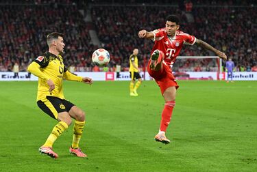 Luis Díaz gana su primer ‘Klassiker’, gracias a Kane y Olise