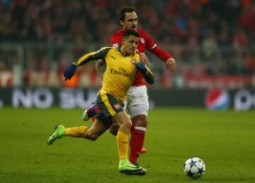 Bayern vs Arsenal, en imágenes