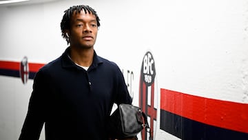 Juan Guillermo Cuadrado en un partido de Juventus en Serie A.