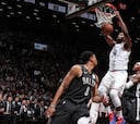 Los 76ers sobreviven a la gresca con Embiid y dos triples decisivos
