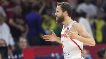 Sergio Rodr&iacute;guez, durante el Turqu&iacute;a-Espa&ntilde;a del Eurobasket.