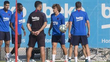 19/07/19
 ENTRENAMIENTO PRETEMPORADA FC BARCELONA
 GRIEZMANN 