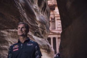 David Coulthard en Petra.