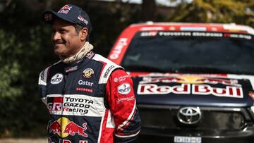 Nasser Al Attiyah en el Nasser Camp.