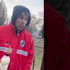 Pasó por la U y River y se burló así de Vidal: “Está un poco tímido”