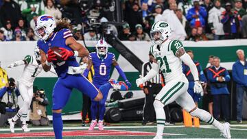 The Buffalo Bills end Week 6 at the top of the AFC East with their 23-20 win over the New York Jet on Monday Night Football.