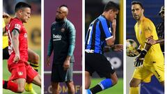 Los jugadores chilenos presentes en la Champions League 19/20