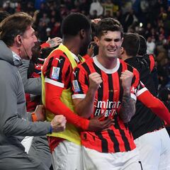 Pulisic castiga al Inter de Milán en la Supercopa de Italia