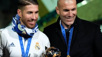 Zidane se despide de Ramos