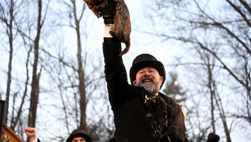 Punxsutawney Phil generally gives bad news to those who desire an early end to winter weather, predicting six more weeks of cold 78% of the time.