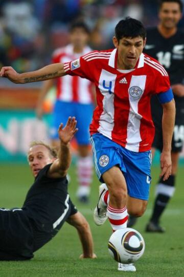 Denis Caniza suma 100 partidos con Paraguay