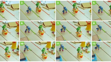 Así se grabaron los cortos Stop-Motion de Yoshi