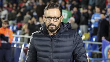 Bordalás, en el partido ante el Málaga.