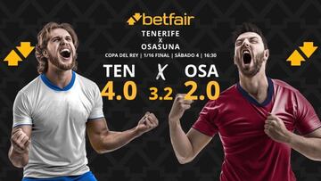 CD Tenerife vs. CA Osasuna: horario, dónde ver, pronósticos y cuadro