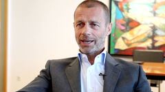 Ceferin habla del Real Madrid, la suerte en la Champions y el factor diferencial de Benzema