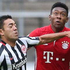 Fabián reaparece con el Eintracht pero sucumbió ante el Bayern