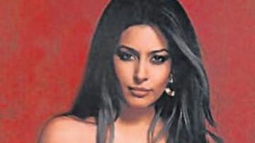 Laila Rouass, 'mujer de futbolista'